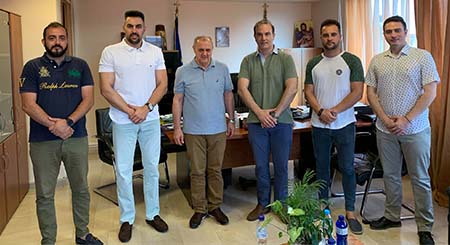 Το Προεδρείο της Ενωσης Αξιωματικών Ελληνικής Αστυνομίας Κέντρικής Μακεδονίας στον Δήμαρχο Λαγκαδά